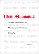 Veni, Emmanuel SSSAAA choral sheet music cover